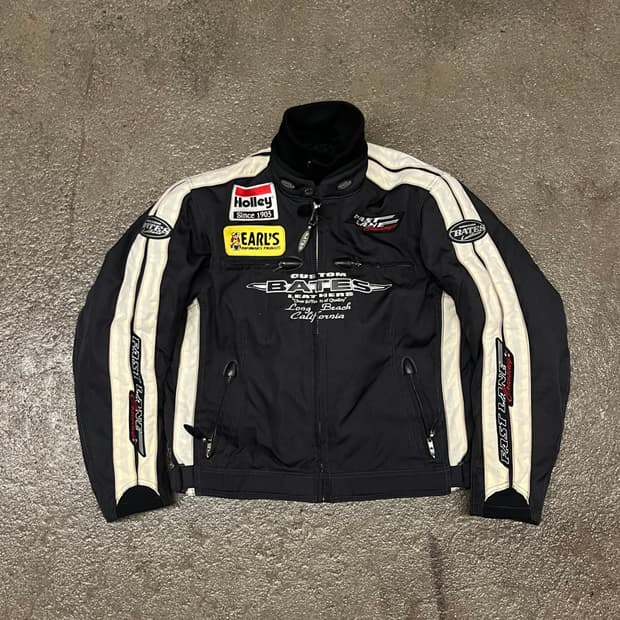 베이츠 레더 바이크 자켓 (105)