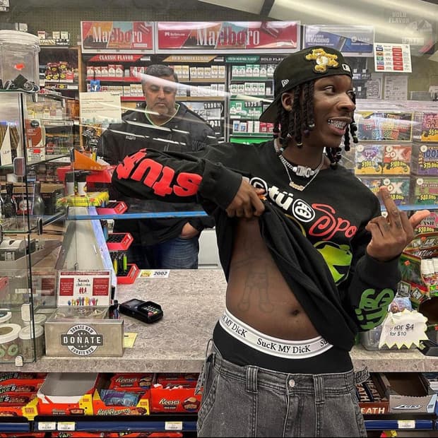 THUG CLUB 떠그클럽 ㅆㅁㄷ 박서 브리프 그레이