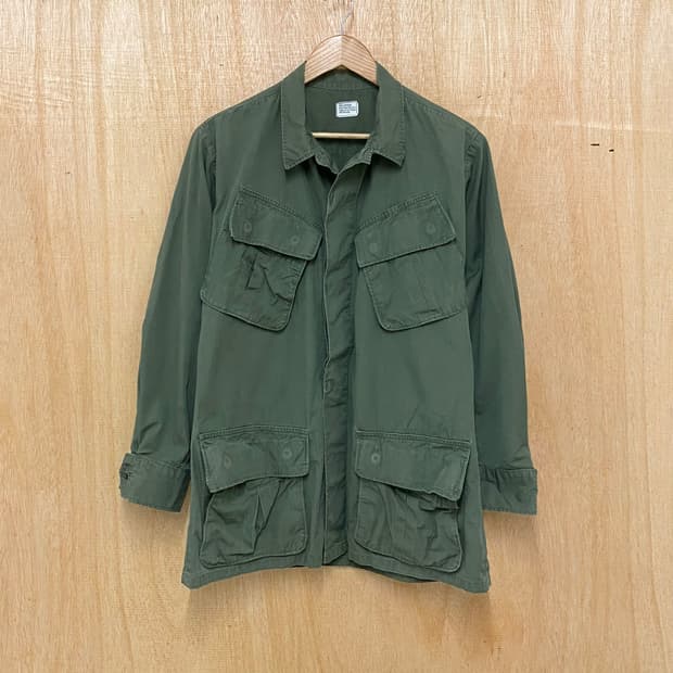 60's U.S Army jungle fatigue jacket 퍼티그