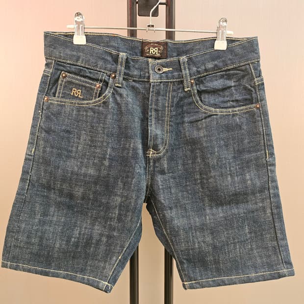 RRL 더블알엘 랄프로렌 데님 쇼츠 반바지 30사이즈