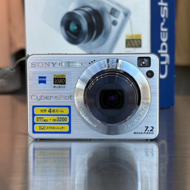 박스O)소니 사이버샷 dsc-w120 빈티지디카