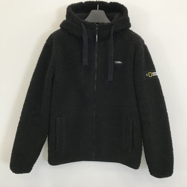 내셔널지오그래픽 와펜 플리스 후드자켓 [L] 