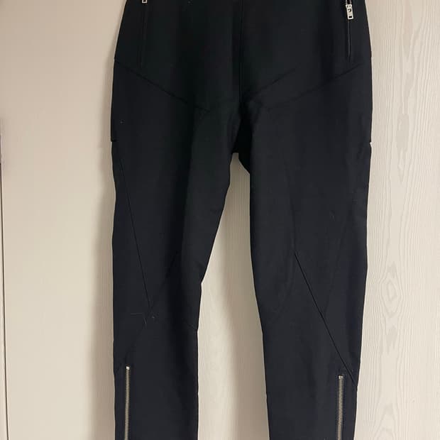 꼼데가르송 준야 와타나베 여성 지퍼 디테일 울 팬츠 S