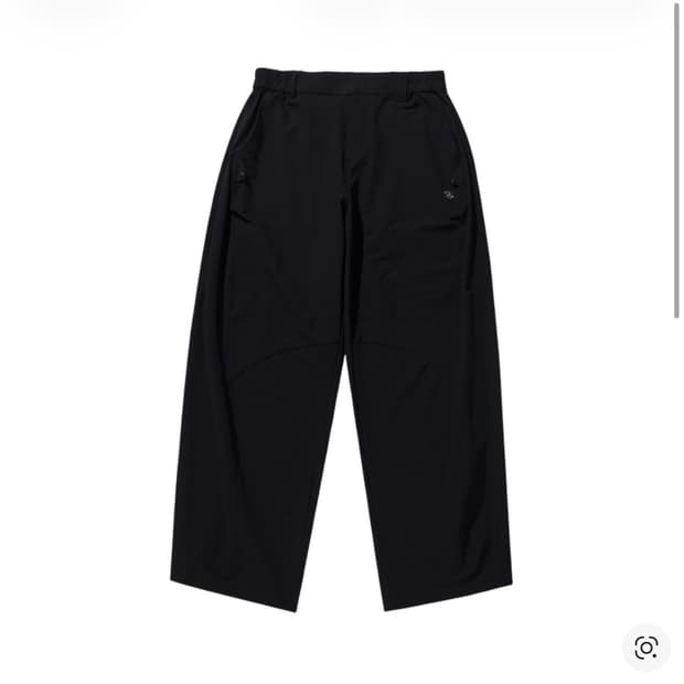 산산기어 사이드 스냅 팬츠 V2 블랙