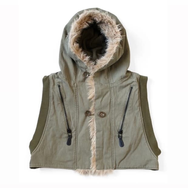 [3]캐피탈 26ss 후드 베스트 자켓