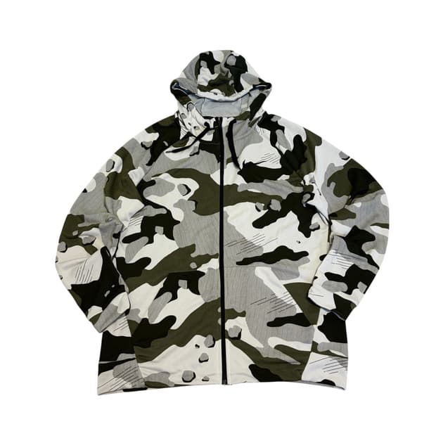 나이키 드라이 핏 카모 후드집업