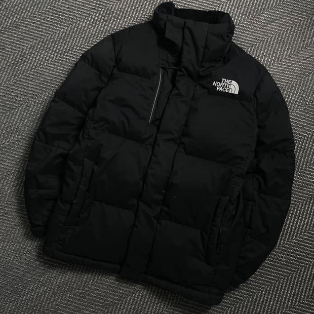 노스페이스 구스다운 푸퍼 RDS 패딩 블랙 y 4607
