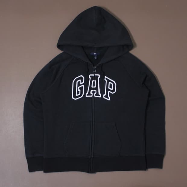 Gap 갭 블랙 후드집업