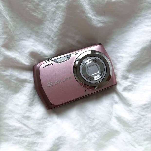 카시오 엑슬림 Z370 핑크
