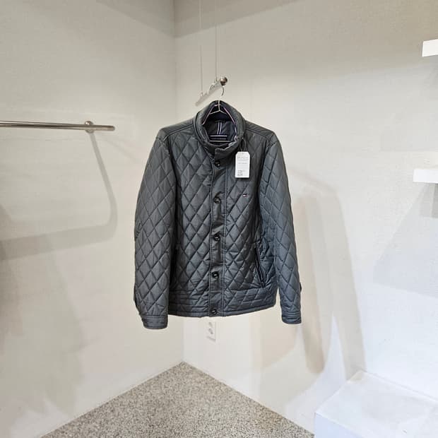 타미힐피거 퀄팅 자켓