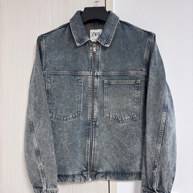 M 자라 빈티지 워싱 데님 자켓