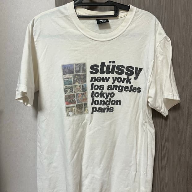 스투시 월드투어 반팔 티셔츠 