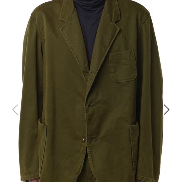 이얼즈어고 몰스킨 스포츠 코트 2사이즈 카키