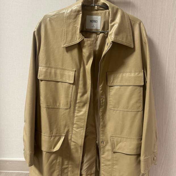 미쏘 레더 자켓