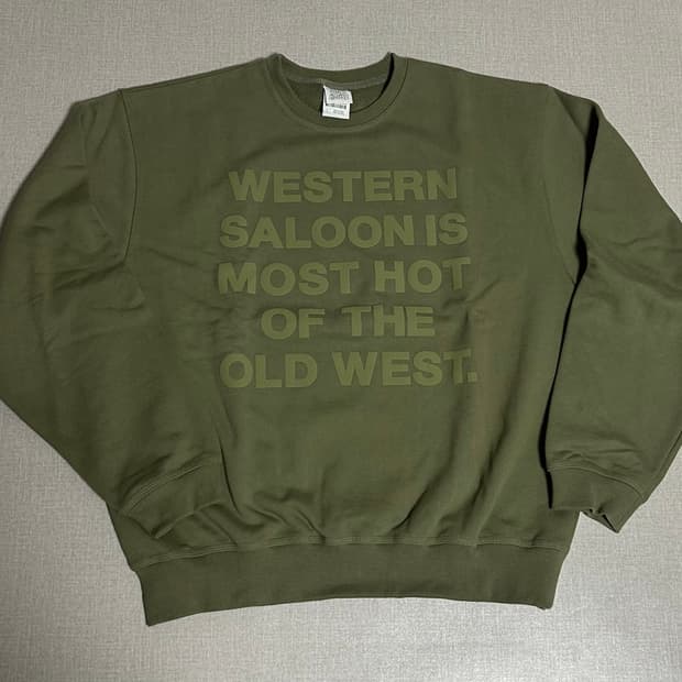 더바이닐하우스 올드 웨스트 스웨트셔츠 L