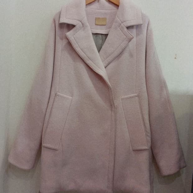 미샤 양모앙고라 코트