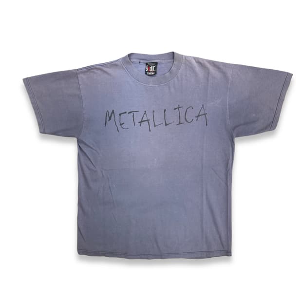 90s Metallica 비비스앤벗헤드 폰트 티셔츠 XL
