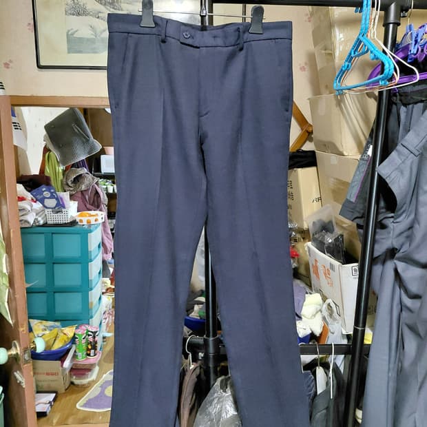 [다니엘크레뮤]프렌치핏 기모 밴딩 슬렉스 32사이즈 