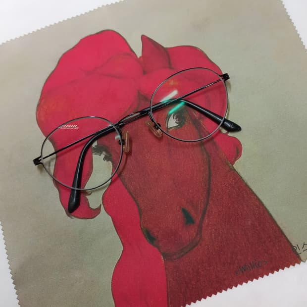 손그림 안경닦이😎🦎🐎