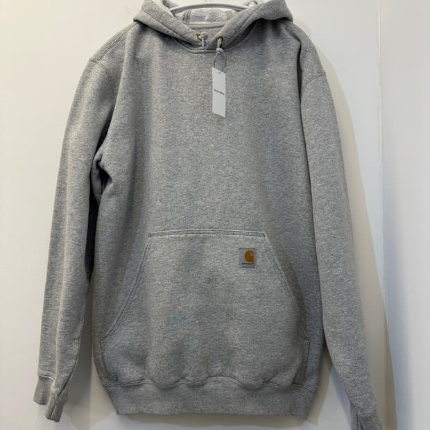 M) 칼하트 오리지널 핏 그레이 기모 후드티