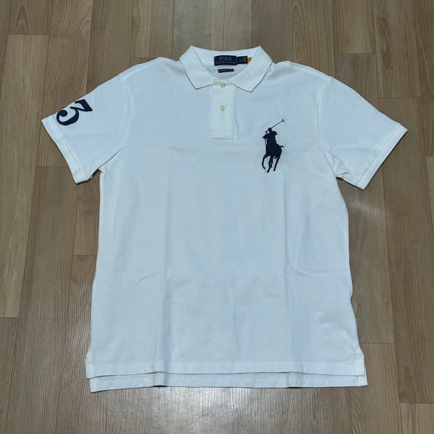 정품큐알) 폴로 빅포니 카라티 L 새상품급