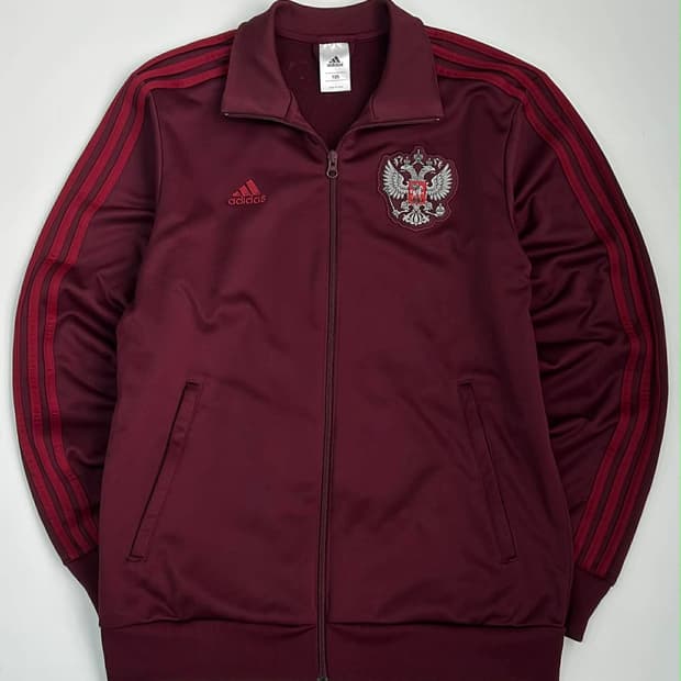 [105] 아디다스 러시아 국대 트랙탑 져지 버건디
