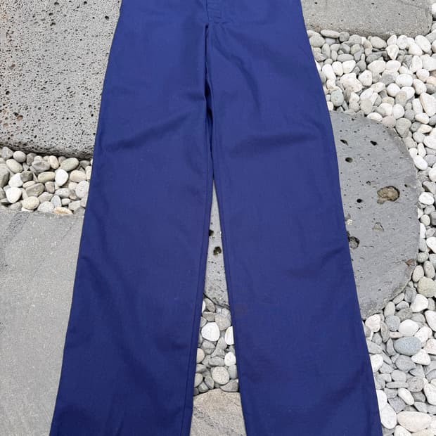 1990s ERGOS FRENCH NAVY BLUE 프렌치워크팬츠
