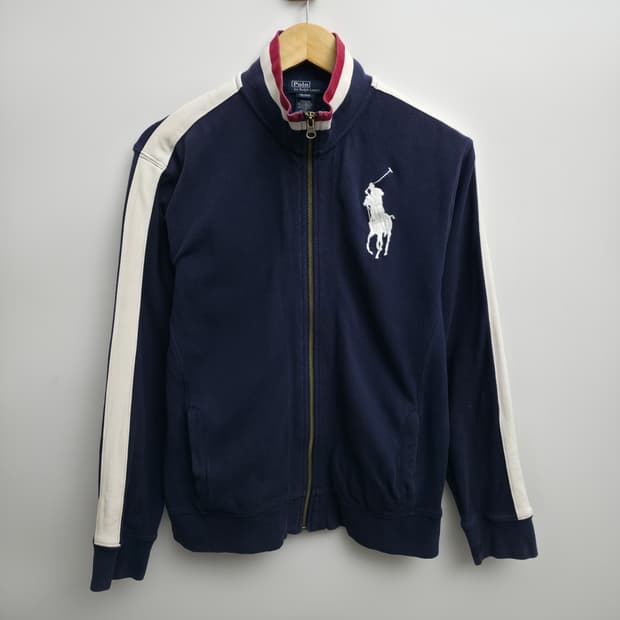 [M] 폴로 랄프로렌 네이비 빅포니 트랙 자켓