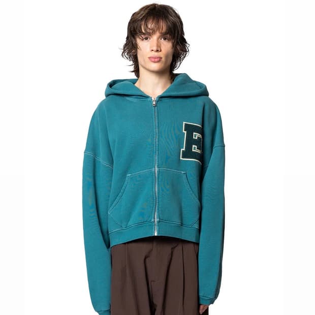 [S,M,L]이알엘 ERL Letterman 후드집업