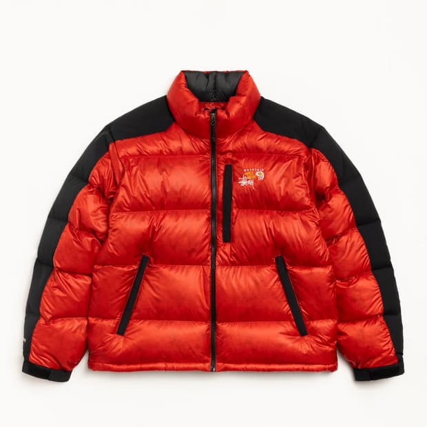 Stussy Mountain Hardwear Down Jacket Red
