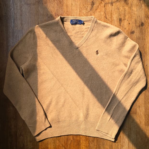 랄프로렌 키즈 이탈리아 메리노울 니트 