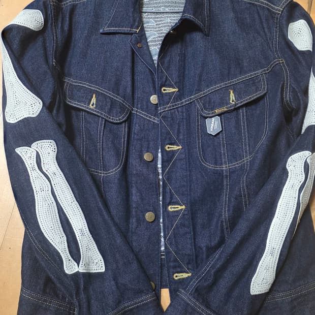 [48]캐피탈11.5oz청자켓