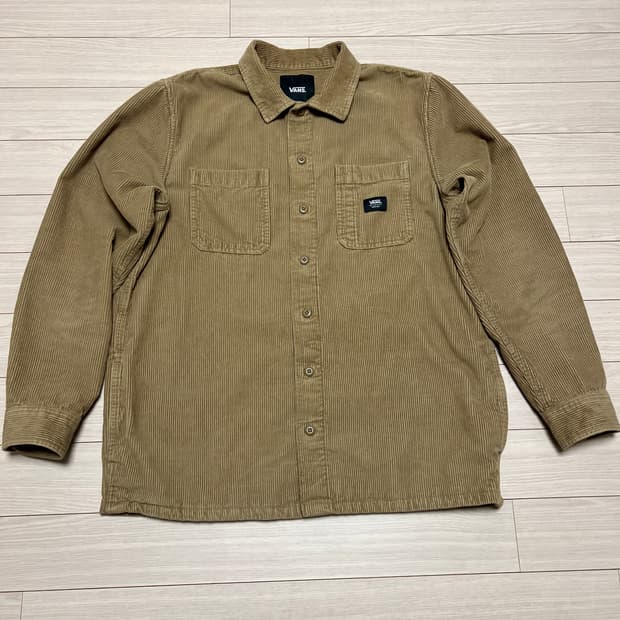 VANS 반스 코듀로이 셔츠 자켓 / 브라운 / M 