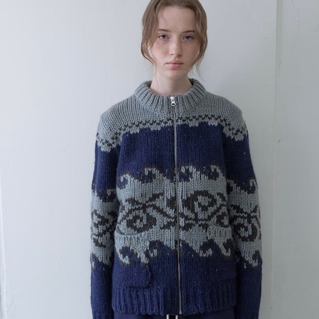 아유서울 노르딕 울 포켓 가디건(S)