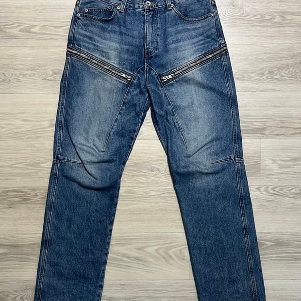 아이시토 지퍼진 블루 L