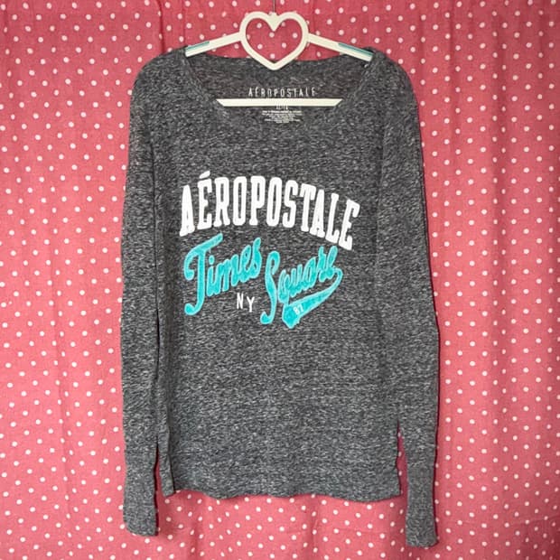 [Aeropostale] 에어로포스텔 타임스퀘어 뉴욕 그래픽 긴팔 티셔츠