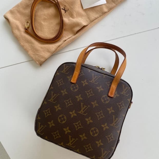 정품 루이비통 스폰티니백 토트 크로스백