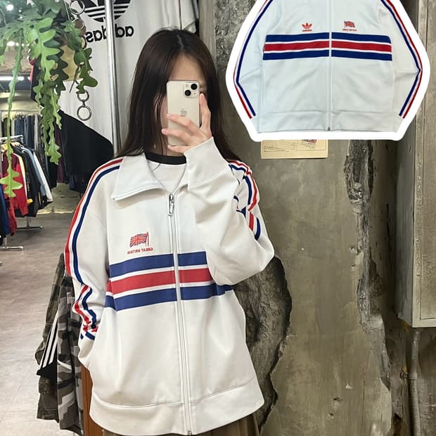 아디다스 신영국 져지 화이트 M #csz848