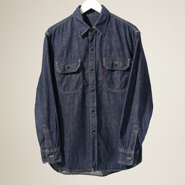 리바이스 데님 워크셔츠