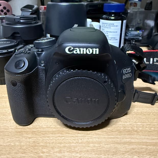 캐논 600d dslr 렌즈 세개 포함 일괄