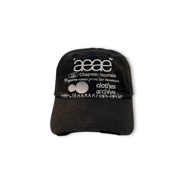 aeae 더티워싱 볼캡