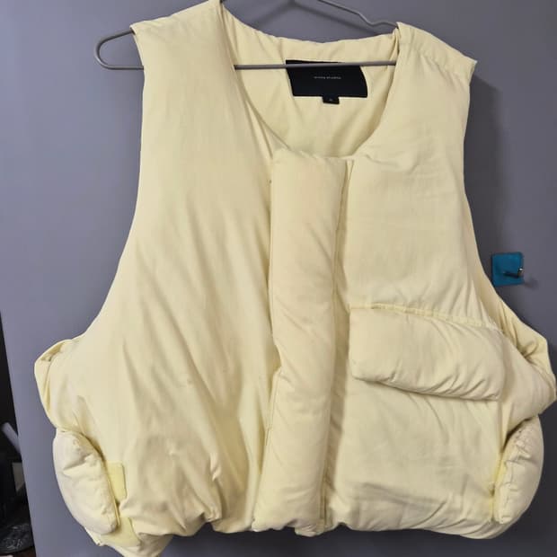 엔타이어 스튜디오 패딩조끼 xl