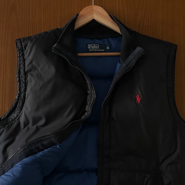 폴로 랄프로렌 패딩 조끼 XL