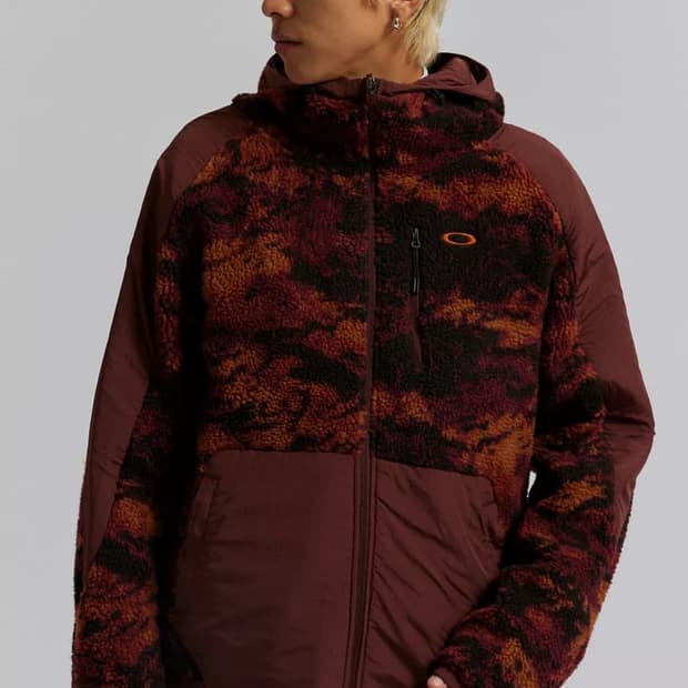 오클리 카리부 플리스 쉐르파 후드 자켓