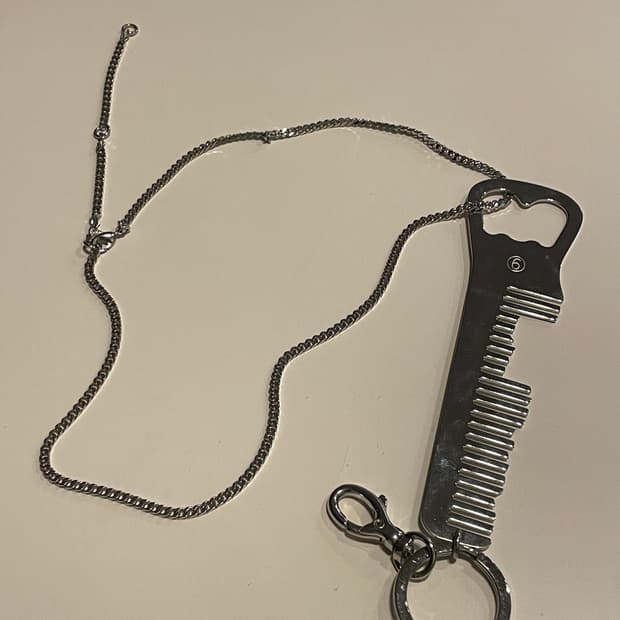 MM6 Margiela comb necklace 