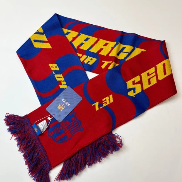 FC바르셀로나 아시아투어 기념 한정판 스카프 A1445