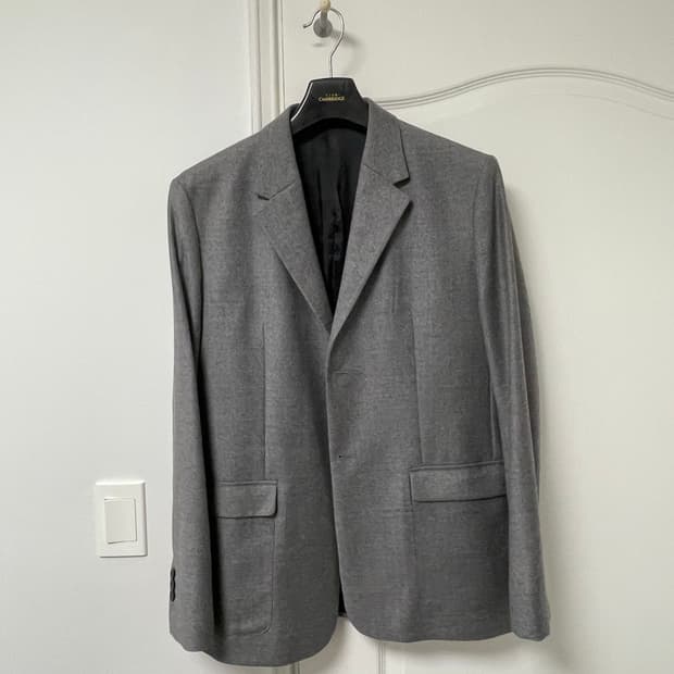 COS 투버튼 울 셋업 그레이 사이즈52 (대략 105-34) 새것 수준