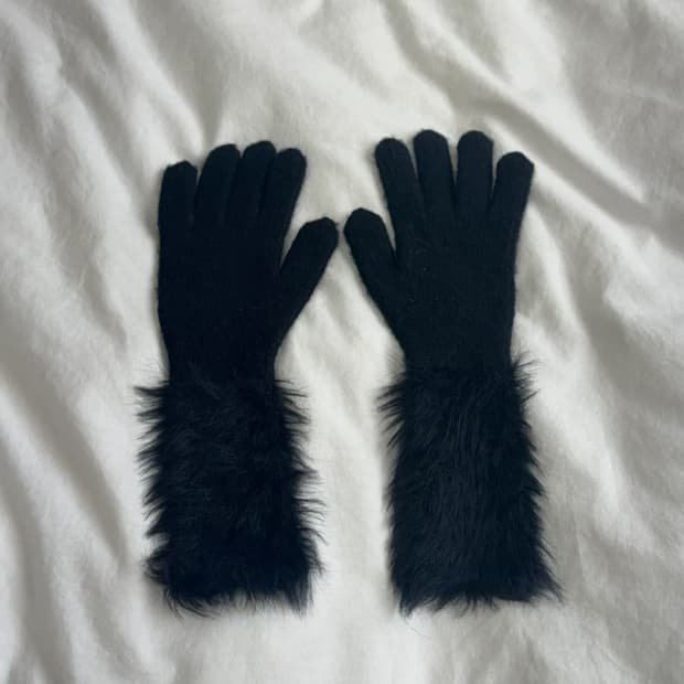 샵페어리 헤어리니트장갑