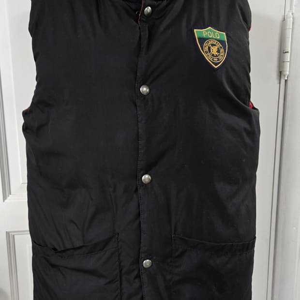 폴로랄프로렌 리버서블 다운패딩페스트