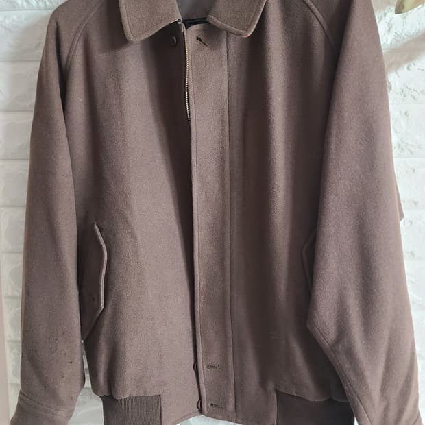 버버리 정품 울 블루종 자켓(M-L)